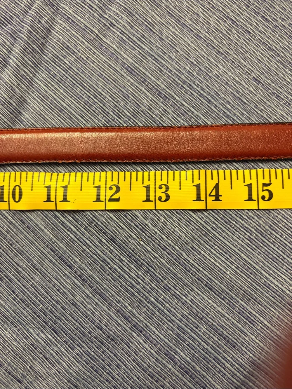 Women’s brown leather belt